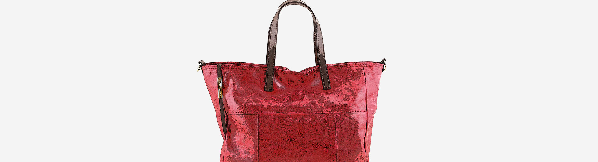 TL Bag Saffiano Leather Tote Cognac TL141696