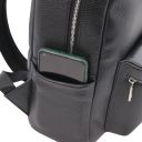 Dakota Soft Leather Backpack Dark Taupe TL142333