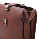 Canova Leather Doctor bag Briefcase 3 Compartments Brown TL142352