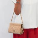 Eloise Suede Leather Shoulder bag Red TL142400