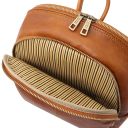 Canberra Zaino in Pelle 2 Scomparti Nero TL142460