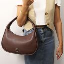 Michelle Sac Hobo en Cuir Noir TL142477