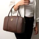 Stephany Borsa a Mano in Pelle Talpa scuro TL142439