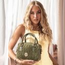 Chantilly Bolso a Mano en Piel Bordeaux TL142480