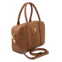 Stephany Borsa a Mano in Pelle Verde Foresta TL142511