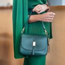 Nausica Leather Shoulder bag Cognac TL141598