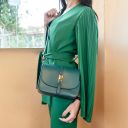 Nausica Leather Shoulder bag Cognac TL141598