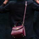 TL Bag Bolso a Mano en Piel Rojo Lipstick TL142203