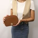 Vera Soft Leather Toiletry Case Pastel yellow TL142438