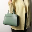 Musa Borsa a Mano in Pelle Verde Menta TL142560