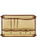 Alessandria Leather Multi Compartment TL SMART Laptop Briefcase Natural TL140825