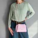 Abby Borsa a Mano in Pelle Apricot TL142500