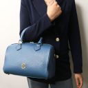 Barrique Leather Duffle bag Denim TL142586