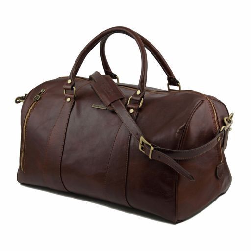 marco polo leather bag