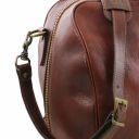 Lisbona Travel Leather Duffle bag - Small Size Black TL141658