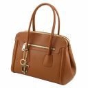 TL Keyluck Soft Leather Handbag Champagne TL141285