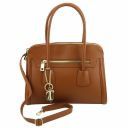 TL Keyluck Soft Leather Handbag Champagne TL141285
