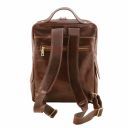 Bangkok Кожаный рюкзак для ноутбука с отделением впереди Коричневый TL141793
