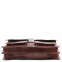 Assisi Leather Briefcase 3 Compartments Honey TL141825