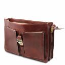 Assisi Кожаный портфель на 3 отделения Мед TL141825