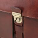 Assisi Кожаный портфель на 3 отделения Коричневый TL141825