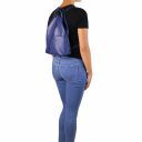 Shanghai Leather Backpack Светло-голубой TL141881