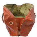 TL Voyager Leather Travel bag With Front Pocket Черный TL142140