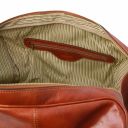 TL Voyager Leather Travel bag With Front Pocket Honey TL142140