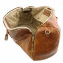 Antigua Travel Leather Duffle/Garment bag Black TL141538