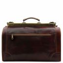 Madrid Gladstone Leather Bag - Large Size Red TL1022