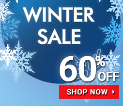 Discount up to 60% off! Winter Sale