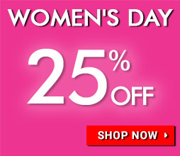 25% OFF Special Women's Day