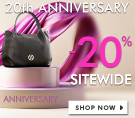 20th ANNIVERSARY 20% OFF SITEWIDE