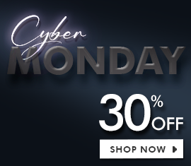 30% OFF SITEWIDE! CYBER MONDAY