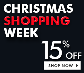 15% OFF SITEWIDE! Christmas Shopping Week