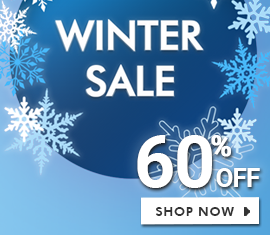 Discount up to 60% off! Winter Sale