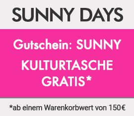 Kulturtasche gratis - SUNNY DAYS