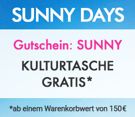 Kulturtasche gratis - SUNNY DAYS