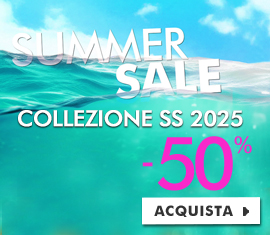 Saldi estivi fino al 50%