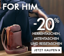 -20% auf Herrentaschen, Aktentaschen und Reisetaschen - FOR HIM