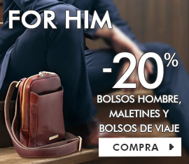 -20% en bolsos para hombre, maletines y bolsos de viaje - FOR HIM