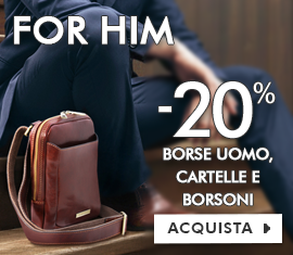 -20% su borse uomo, cartelle e borsoni - FOR HIM
