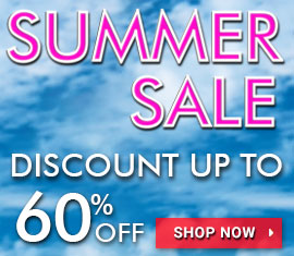 SUMMER SALE - Discount up to 60% off!