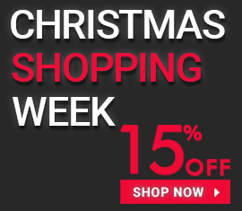 15% OFF SITEWIDE! CHRISTMAS SHOPPING WEEK