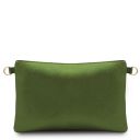 TL Bag Metallic Soft Leather Clutch Зеленый TL141988