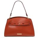 Lisa Leather Handbag Brandy TL142312