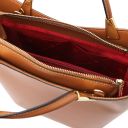 TL Bag Leather Handbag Cognac TL142287