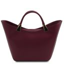 TL Bag Leather Handbag Bordeaux TL142287
