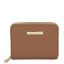 Kore Exclusive zip Around Leather Wallet Taupe TL142321