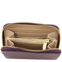 Kore Exclusive zip Around Leather Wallet Purple TL142321